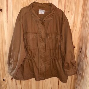 Old Navy Women's Tan Utility Jacket